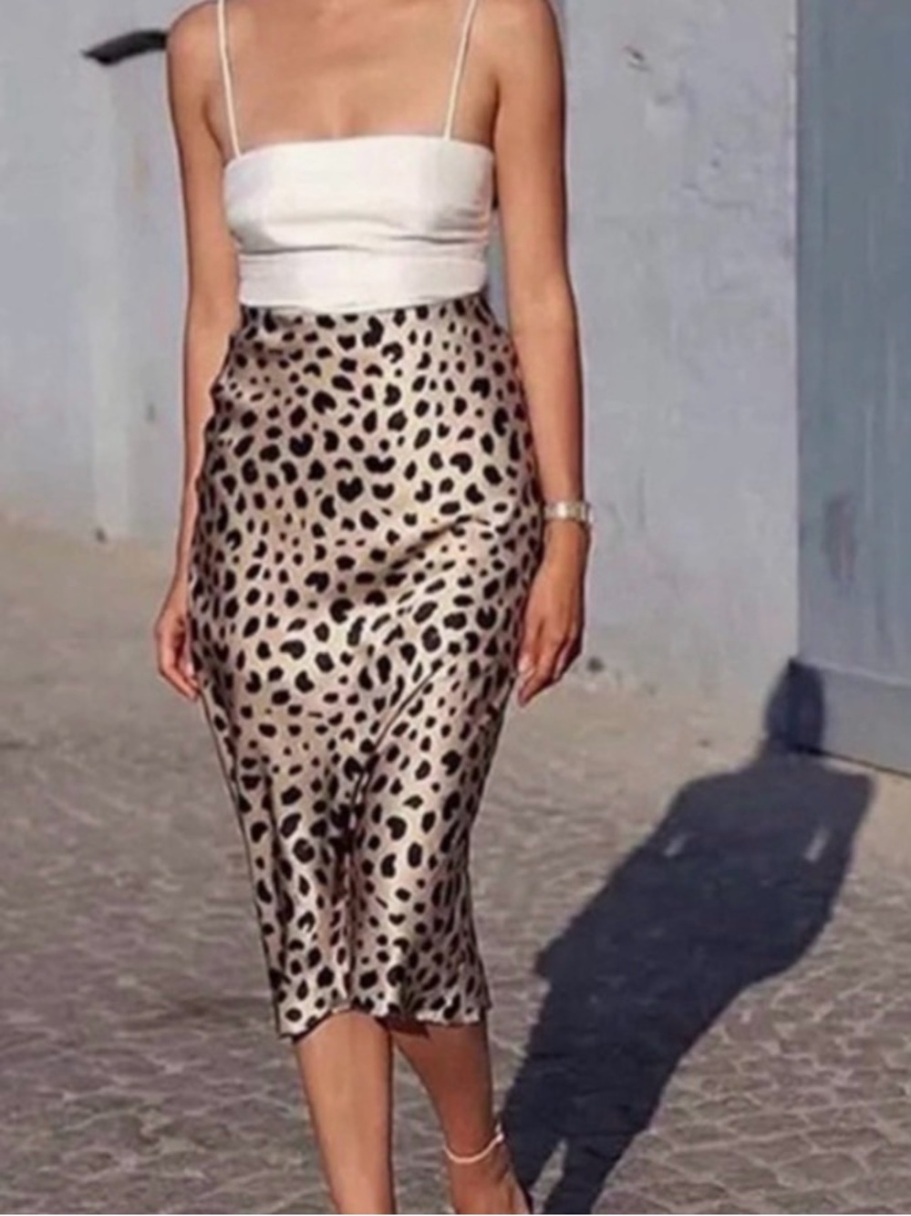Realization The Naomi 100% Silk Skirt